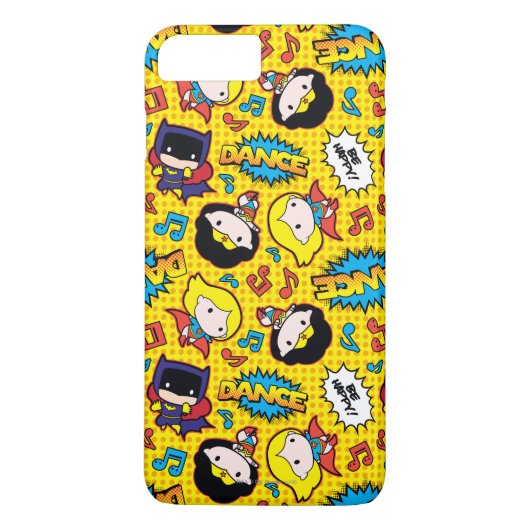 Chibi Heroine Dance Pattern Case-Mate iPhone Case (Achterkant)