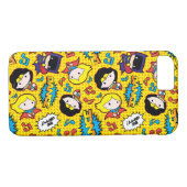 Chibi Heroine Dance Pattern Case-Mate iPhone Case (Achterkant (Horizontaal))