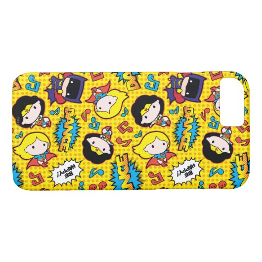 Chibi Heroine Dance Pattern Case-Mate iPhone Case (Achterkant (Horizontaal))