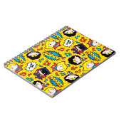 Chibi Heroine Dance Pattern Notitieboek (Linkerzijde)