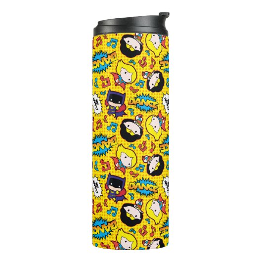 Chibi Heroine Dance Pattern Thermosbeker (Gedraaid links)