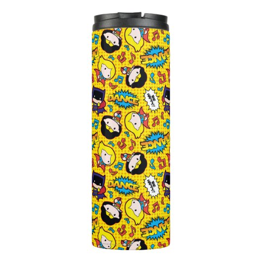 Chibi Heroine Dance Pattern Thermosbeker (Achterkant)