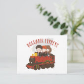 Chibi HOGWARTS EXPRESS™ Ride Briefkaart (Staand voorkant)