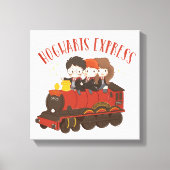 Chibi HOGWARTS EXPRESS™ Ride Canvas Afdruk (Voorkant)