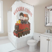 Chibi HOGWARTS EXPRESS™ Ride Douchegordijn (In situ)
