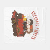 Chibi HOGWARTS EXPRESS™ Ride Fleece Deken (Voorkant (Horizontaal))