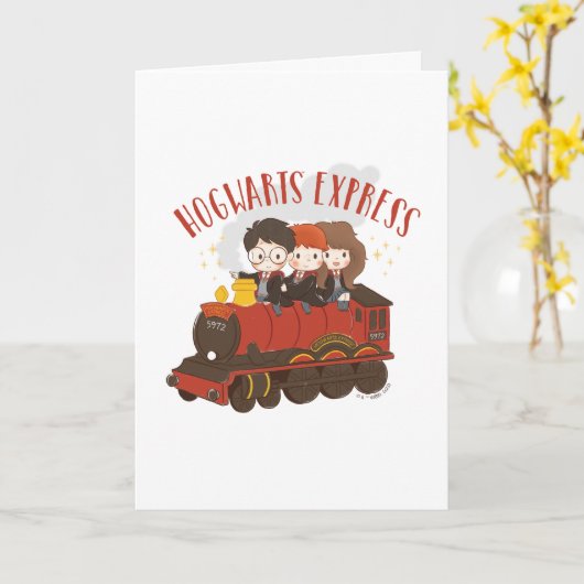 Chibi HOGWARTS EXPRESS™ Ride Kaart (Gele Bloem)