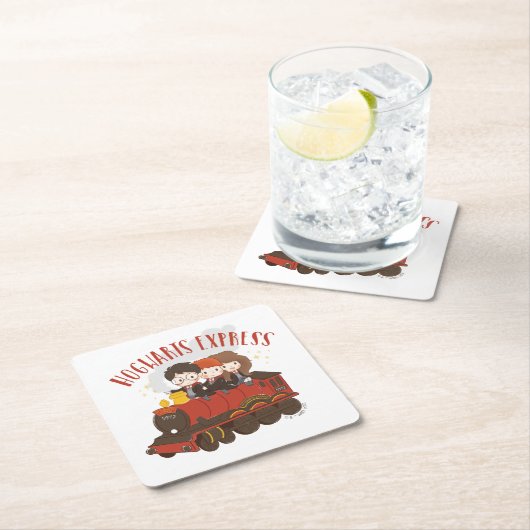 Chibi HOGWARTS EXPRESS™ Ride Kartonnen Onderzetters (Insitu)