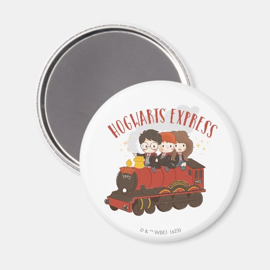 Chibi HOGWARTS EXPRESS™ Ride Magneet (Voorkant / Achterkant)