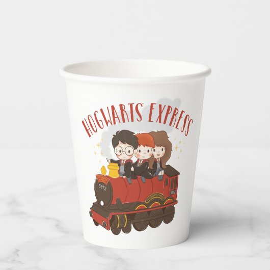 Chibi HOGWARTS EXPRESS™ Ride Papieren Bekers (Achterkant)