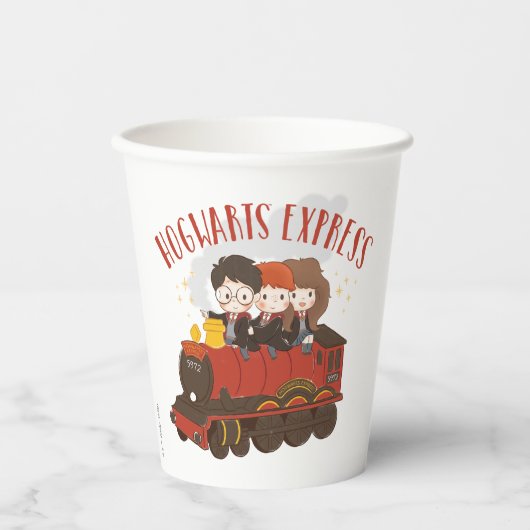 Chibi HOGWARTS EXPRESS™ Ride Papieren Bekers (Voorkant)