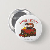 Chibi HOGWARTS EXPRESS™ Ride Ronde Button 5,7 Cm (Voorkant /achterkant)