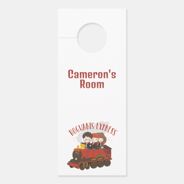 Chibi HOGWARTS EXPRESS™ rit Deurhanger (Voorkant)