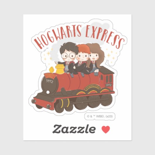 Chibi HOGWARTS EXPRESS™ rit Sticker (Vel)
