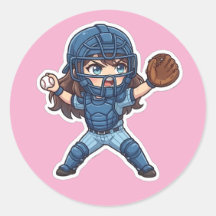 Chibi-honkbal 2026-editie - Catcher Throw-down