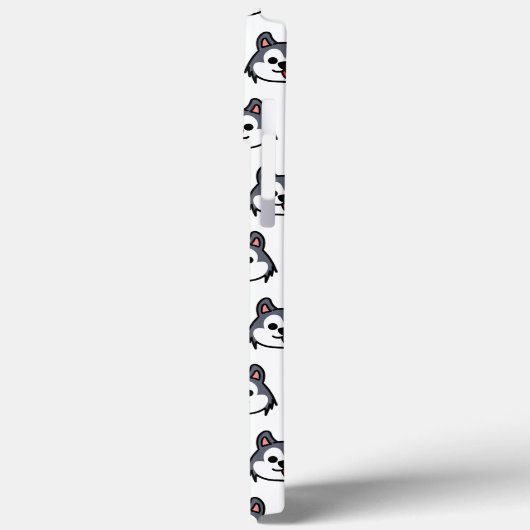 Chibi Husky patern - tekenfilmhondstijl Case-Mate iPhone Case (Achterkant / Links)