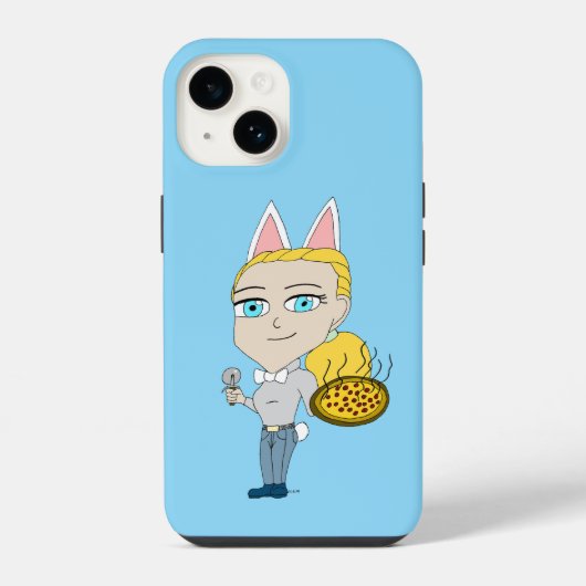 chibi iPhone hoesje (Achterkant)