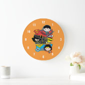 Chibi is klaar voor actie! grote klok (Huis)