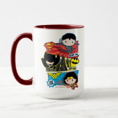 Chibi is klaar voor actie! mok (Links)