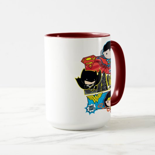 Chibi is klaar voor actie! mok (Voorkant rechts)