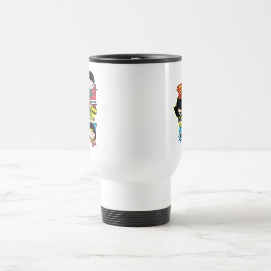 Chibi is klaar voor actie! reisbeker (Center)