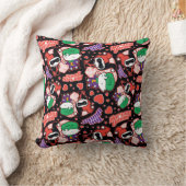 Chibi Joker en Harley Heart Pattern Kussen (Deken)