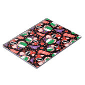 Chibi Joker en Harley Heart Pattern Notitieboek (Linkerzijde)