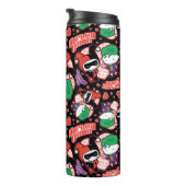 Chibi Joker en Harley Heart Pattern Thermosbeker (Geroteerd rechts)