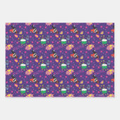 Chibi Joker en Harley Pattern Inpakpapier Vel (Voorkant 2)