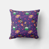 Chibi Joker en Harley Pattern Kussen (Achterkant)