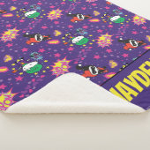 Chibi Joker en Harley Pattern Sherpa Deken (3/4)