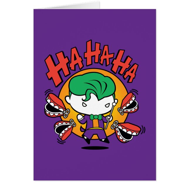 Chibi Joker met Speelgoed Teeth (Voorkant)