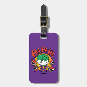 Chibi Joker met Speelgoed Teeth Bagagelabel
