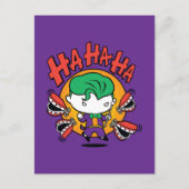 Chibi Joker met Speelgoed Teeth Briefkaart (Voorkant)