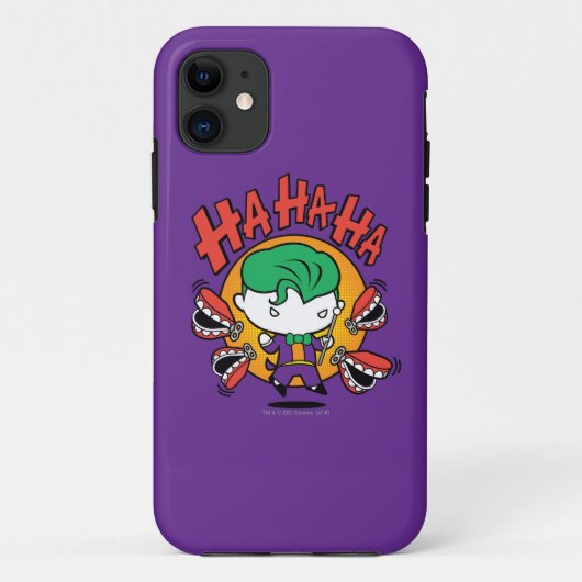 Chibi Joker met Speelgoed Teeth Case-Mate iPhone Case (Achterkant)