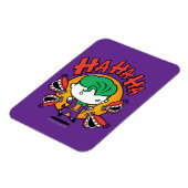 Chibi Joker met Speelgoed Teeth Magneet (Linkerzijde)