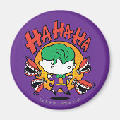 Chibi Joker met Speelgoed Teeth Magneet (Voorkant)