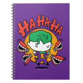 Chibi Joker met Speelgoed Teeth Notitieboek (Voorkant)