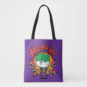 Chibi Joker met Speelgoed Teeth Tote Bag