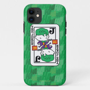 Chibi Joker-spelkaart iPhone 11 Hoesje