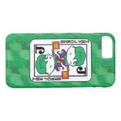 Chibi Joker-spelkaart Case-Mate iPhone Case (Achterkant (Horizontaal))