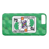 Chibi Joker-spelkaart Case-Mate iPhone Case (Achterkant (Horizontaal))