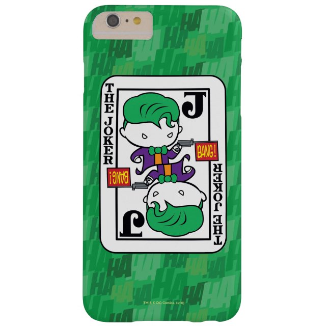 Chibi Joker-spelkaart Case-Mate iPhone Case (Achterkant)