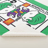 Chibi Joker-spelkaart Sherpa Deken (3/4)