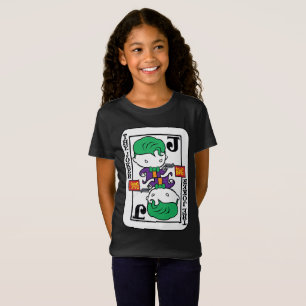 Chibi Joker-spelkaart T-shirt