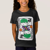 Chibi Joker-spelkaart T-shirt (Voorkant)