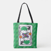 Chibi Joker-spelkaart Tote Bag (Achterkant)