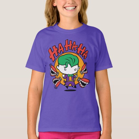 Chibi Joker With Toy Teeth T-shirt (Voorkant)