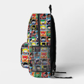 Chibi Justice League Character Pattern Bedrukte Rugzak (Rechts)