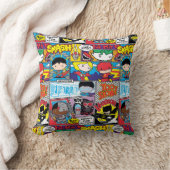 Chibi Justice League Comic Book Pattern Kussen (Deken)